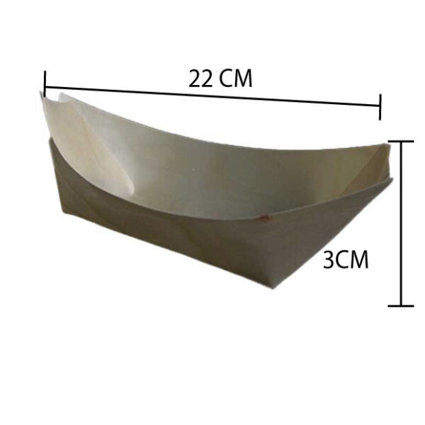 BAMBOO BOAT 212mm, min 1000