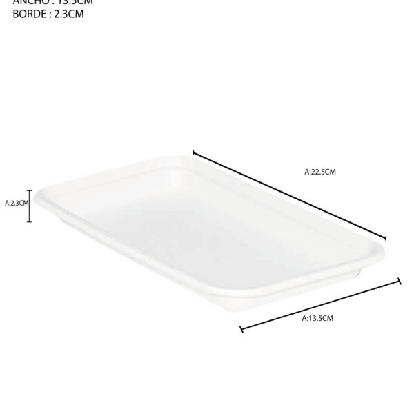 BANDEJA 22.5cm x 13cm x 52,3cm #17