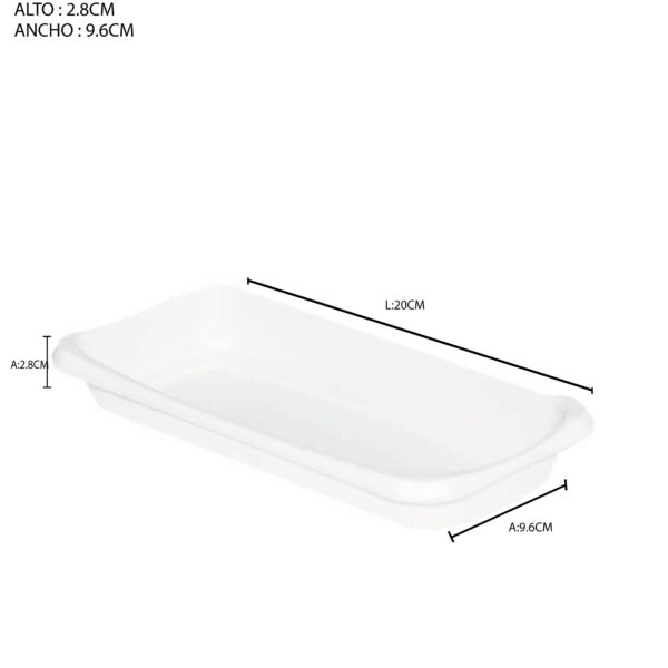 BANDEJA REPOSTERIA 20 x 96 x 28